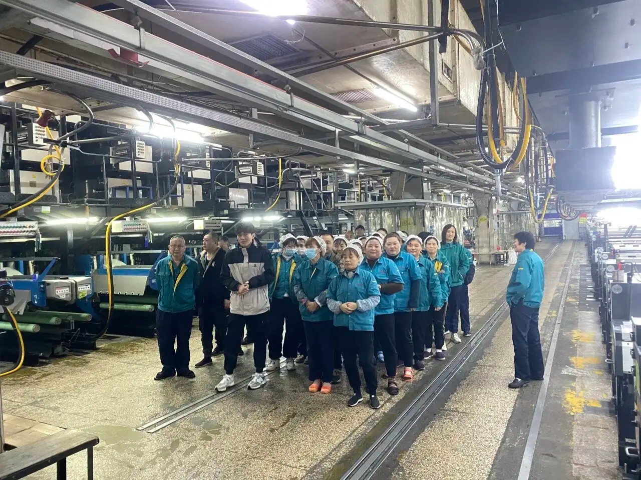 פוליאסטר צ'אנגשו עורך תרגיל פינוי חירום